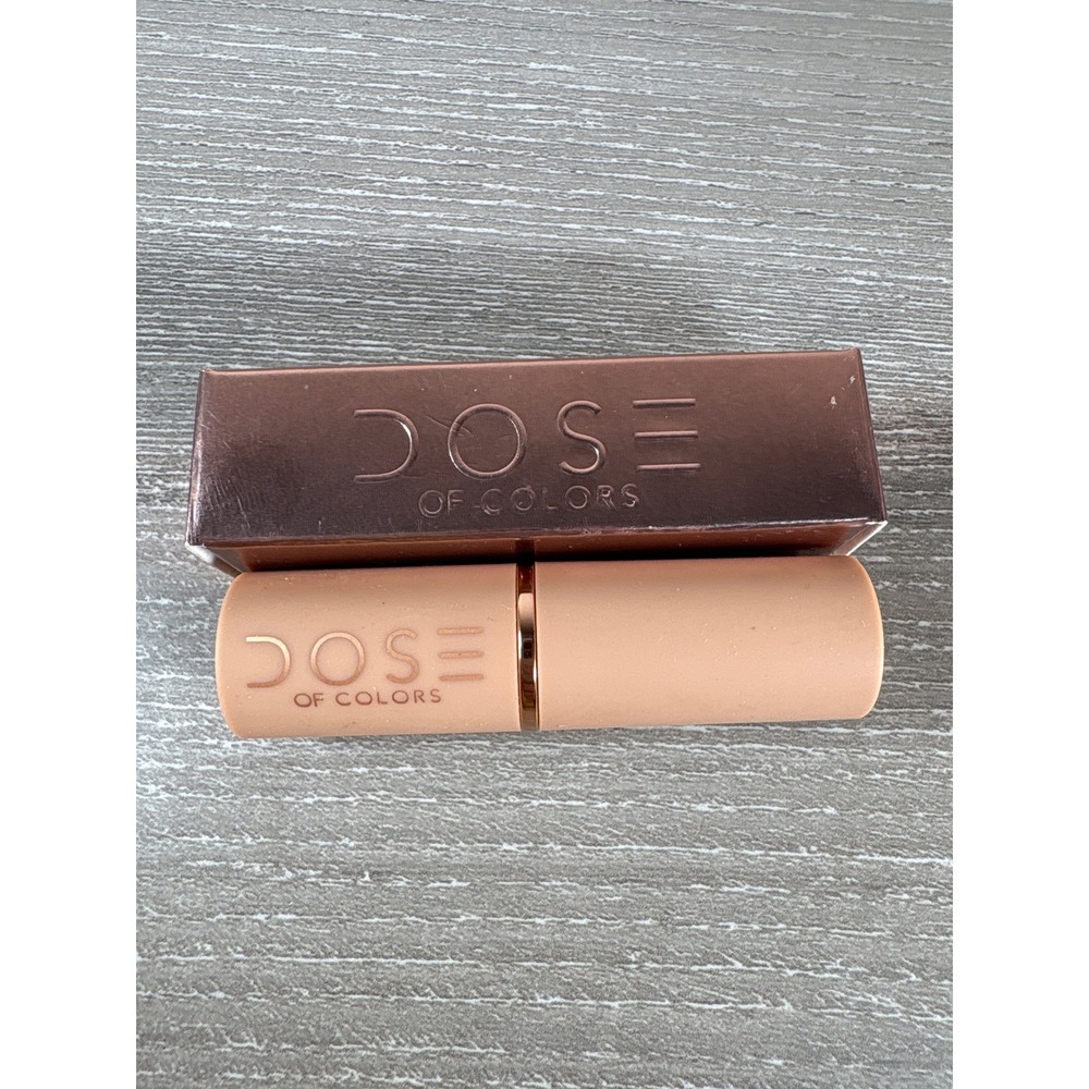 Dose of Colors x Desi x Katy Lustre Lux Lipstick No Shade Nude Limited Edition
